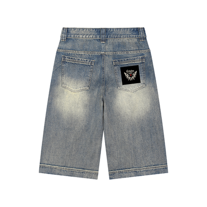 The City Baggy Denim Shorts