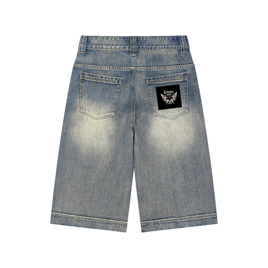 The City Baggy Denim Shorts