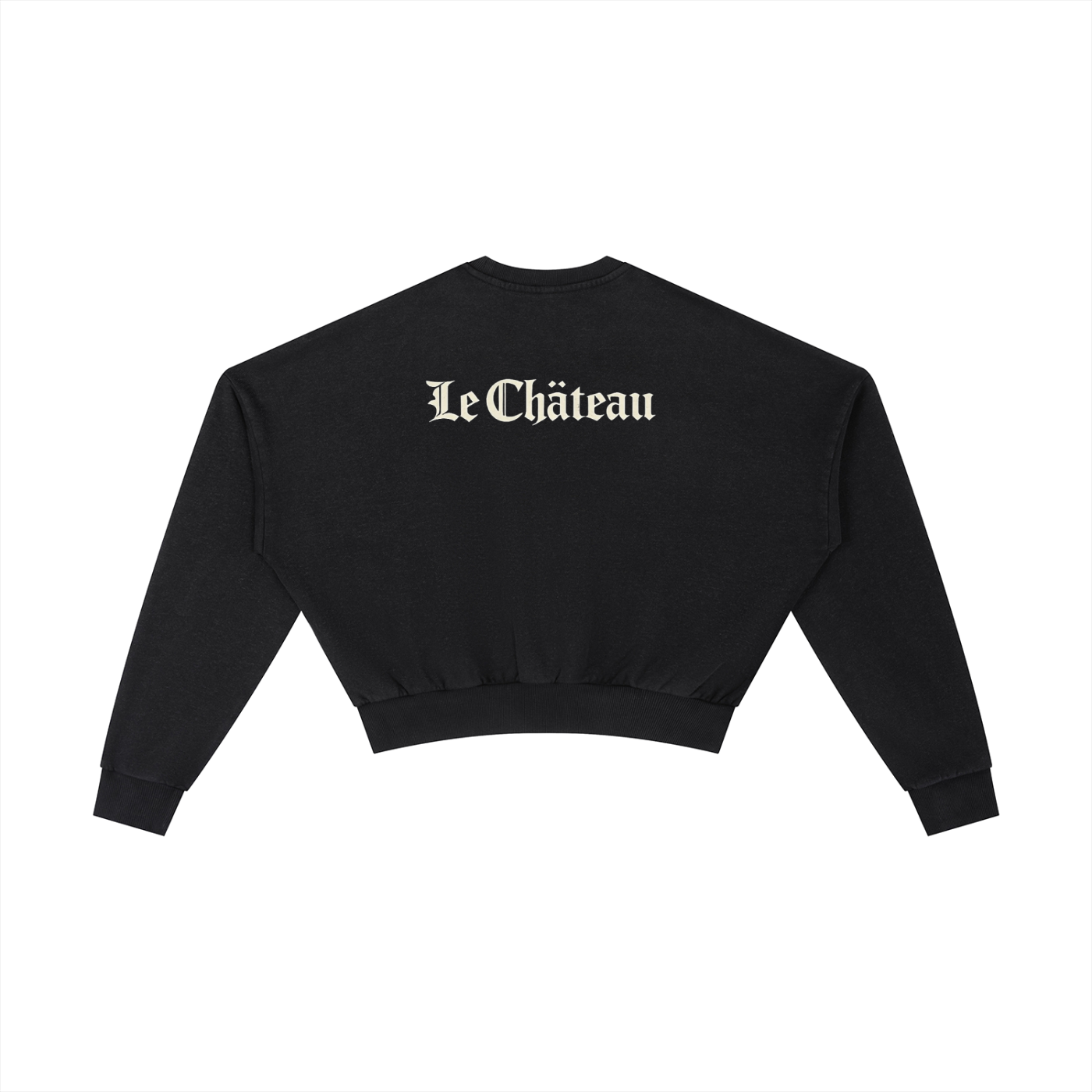 Vintage Washed Cropped Sweatshirt