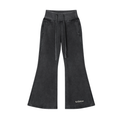 Vintage Washed Flared Fleece Pants