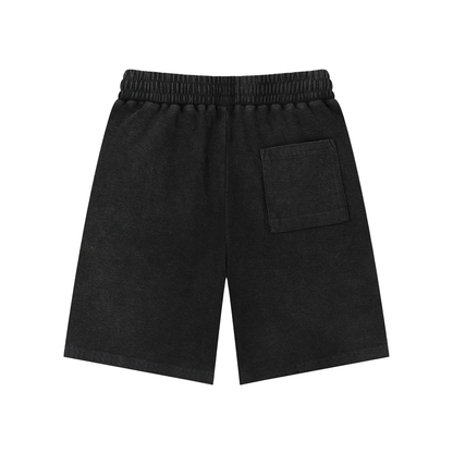 Shadow Texture Waffle Knit Shorts