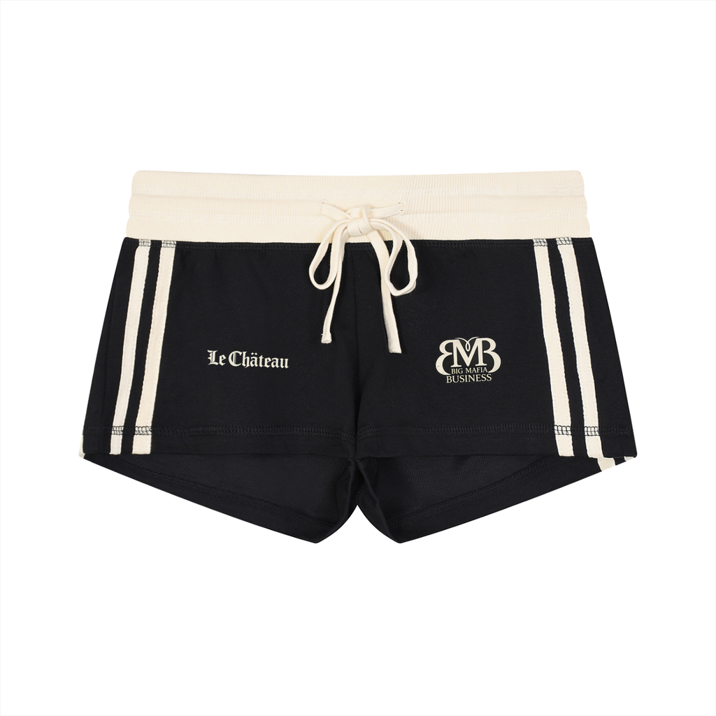 Women's Contrast Stripe Track Shorts
