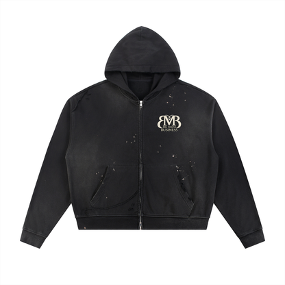 The Worn Faith Zip Hoodie