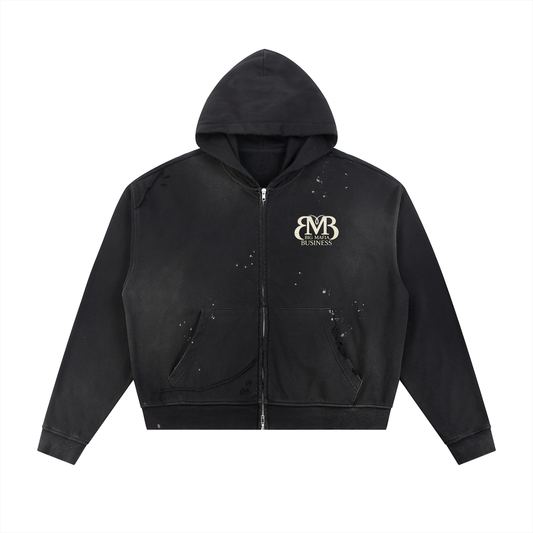 The Worn Faith Zip Hoodie